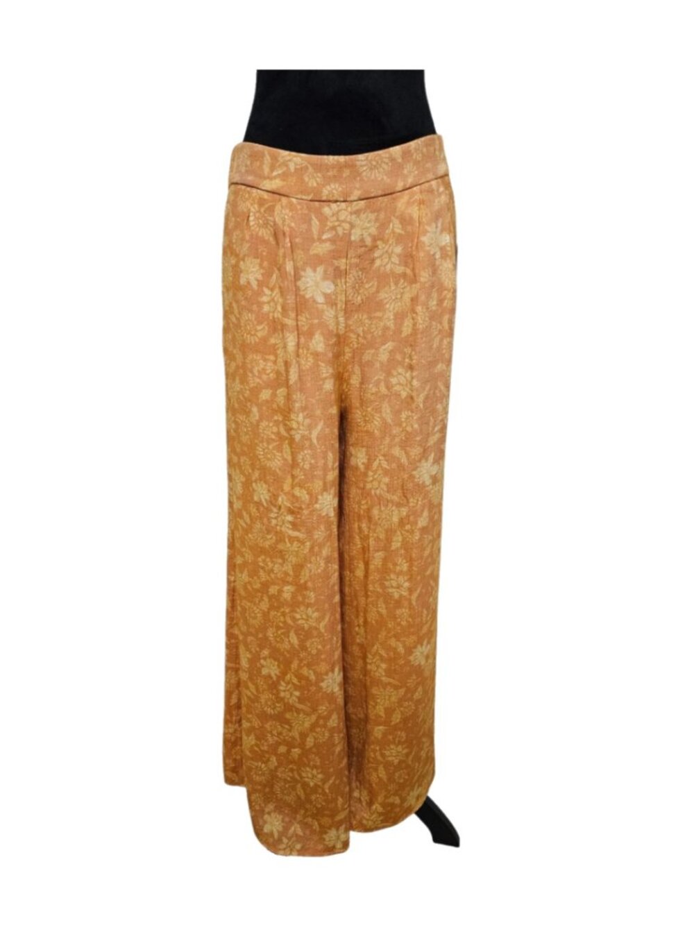 Orange slacks-Size Large